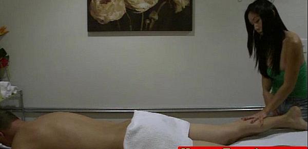  Spycam asian masseuse pulling cock